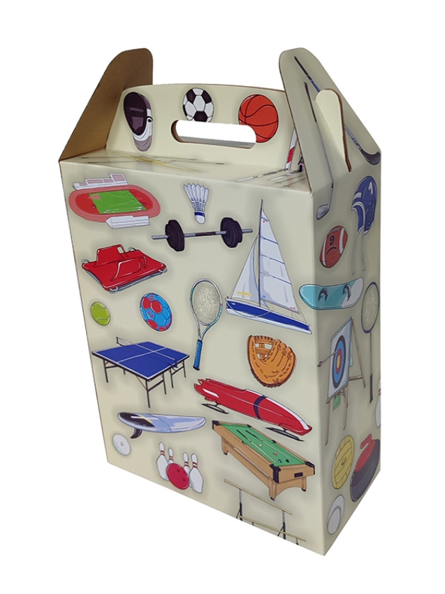 Ukrasna kutija MS 23x28,5x11cm samosklopiva bez lepljenja od mikrovala