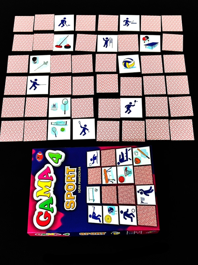 GAMA 4 SPORT Igra pamćenja