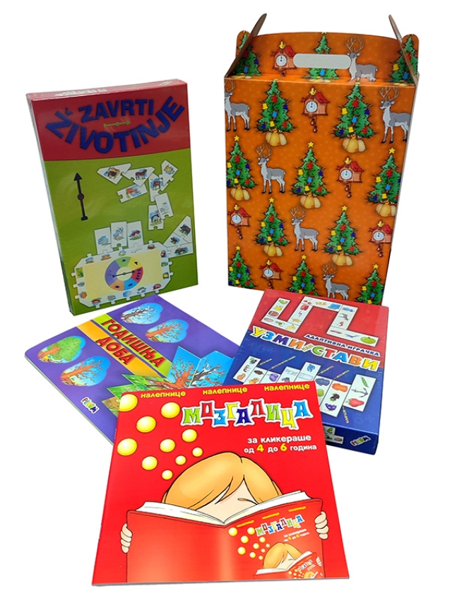 NOVOGODIŠNJI PAKETIĆ U KUTIJI 4+ za 1624,70 din