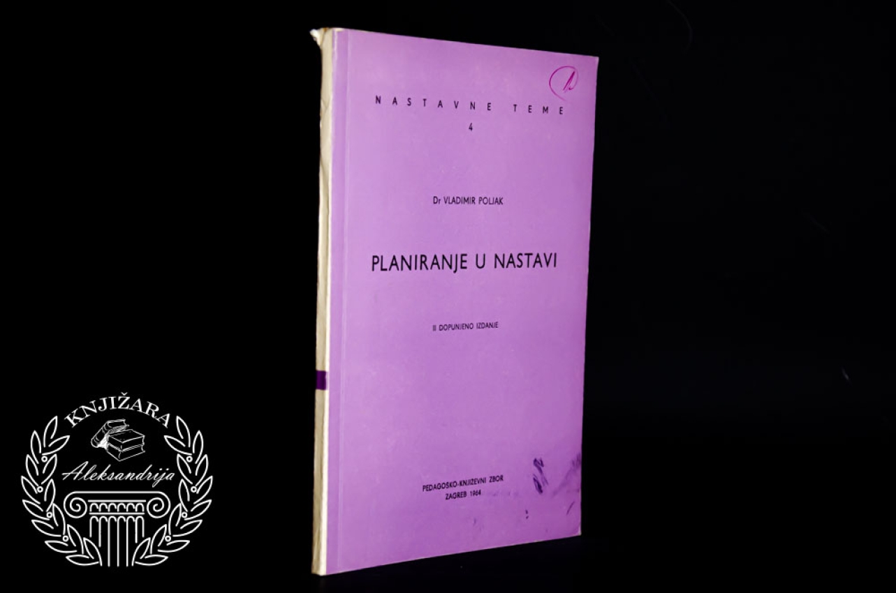 PLANIRANJE U NASTAVI - Vladimir Poljak 