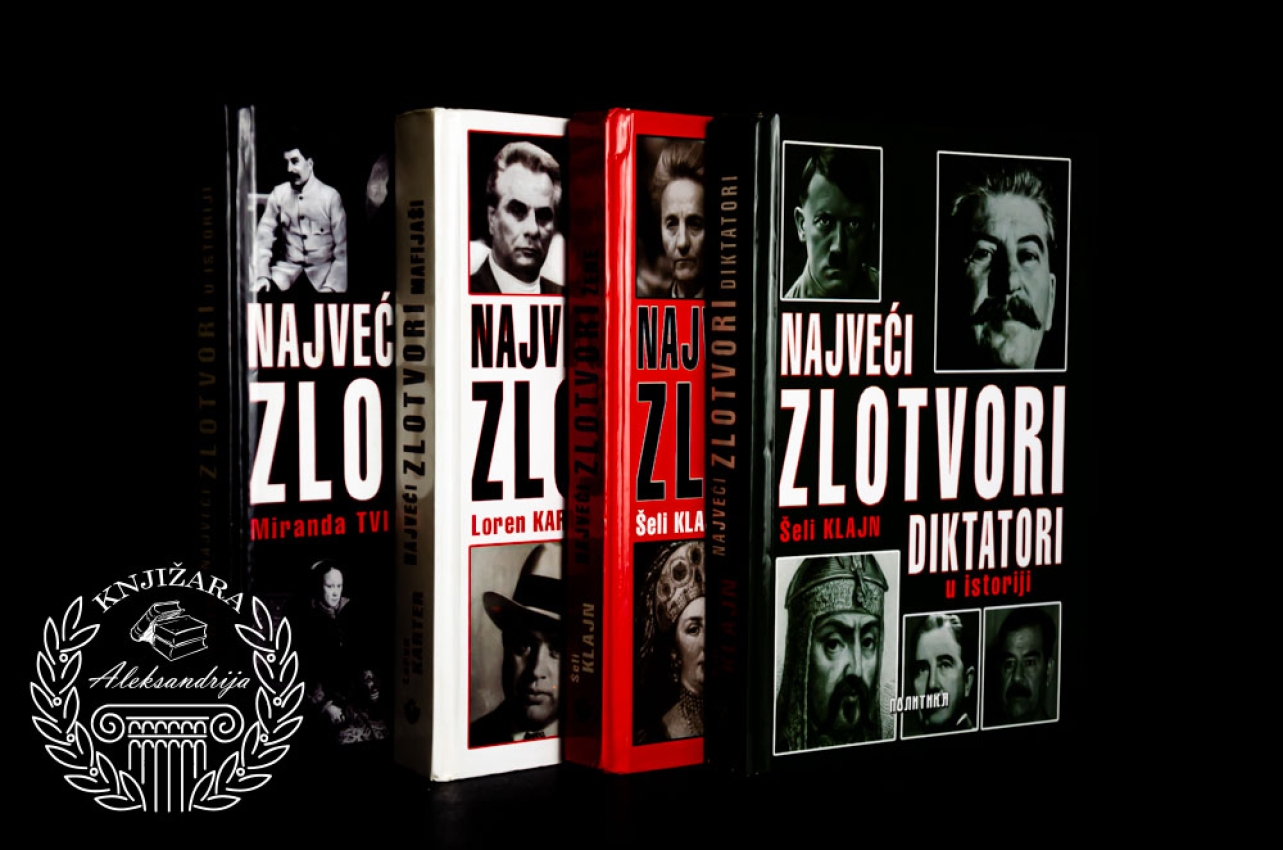 NAJVEĆI ZLOTVORI U ISTORIJI KOMPLET 1 - 4
