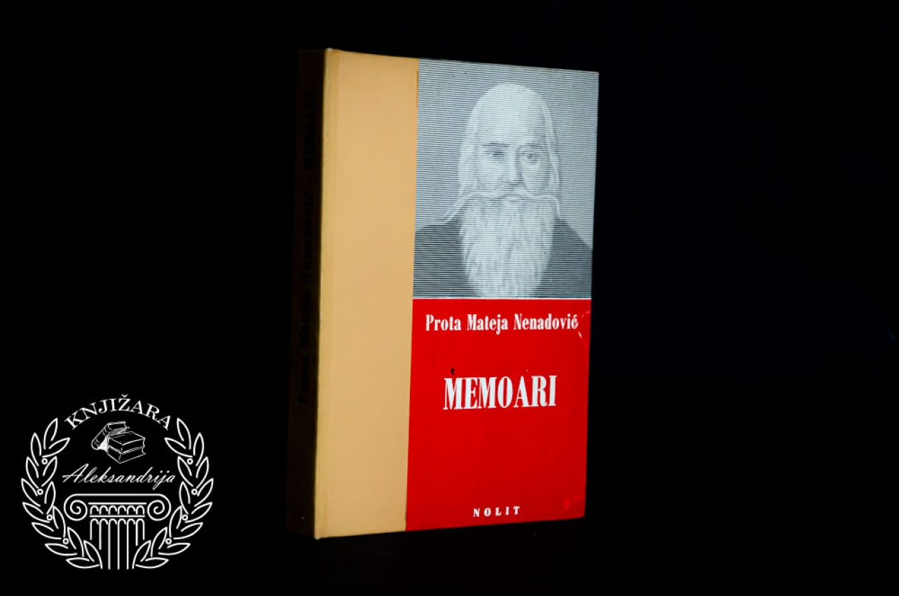 MEMOARI - Prota Mateja Nenadović 