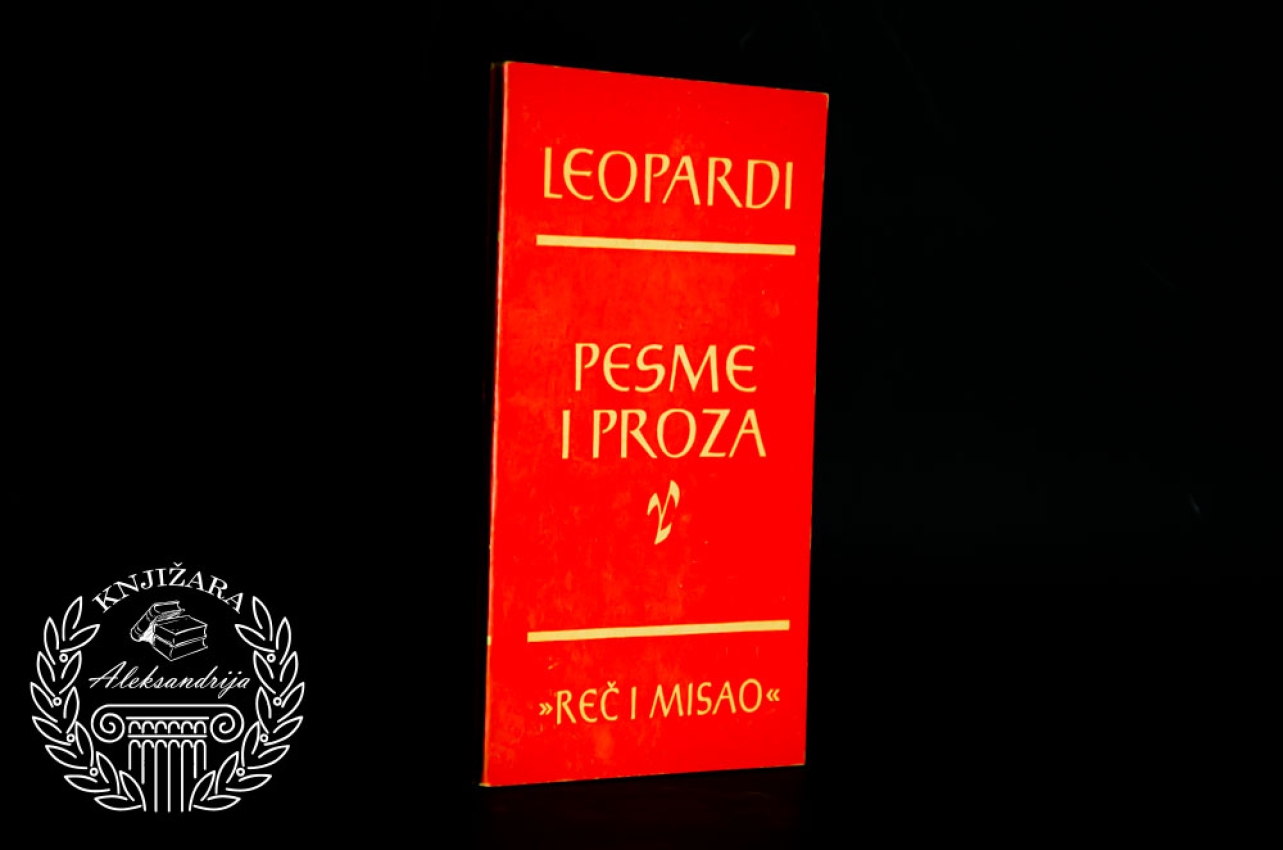 PESME I PROZA - Đakomo Leopardi 