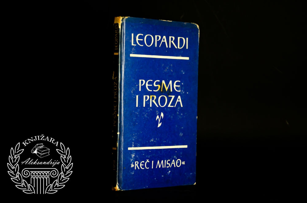 PESME I PROZA - Đakomo Leopardi 