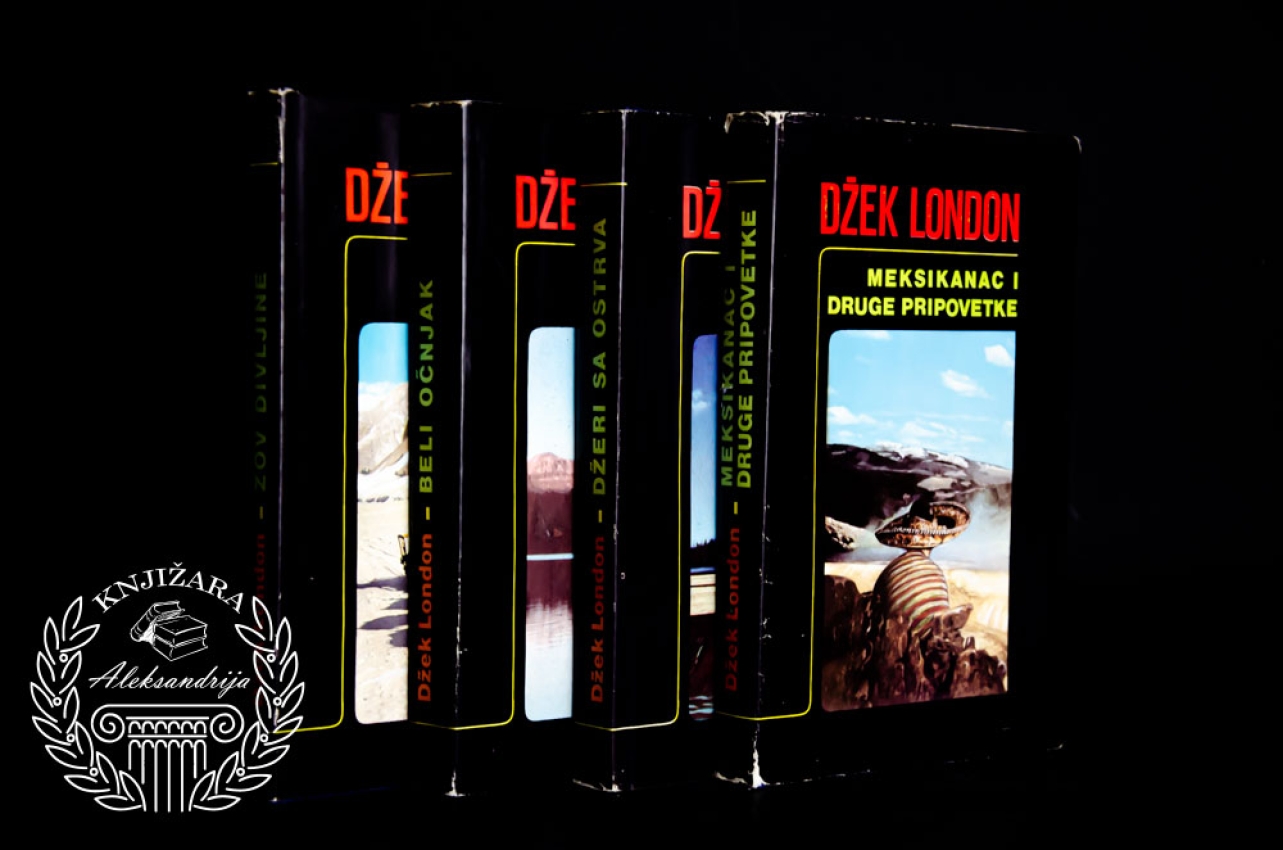 DŽEK LONDON KOMPLET 1 - 4