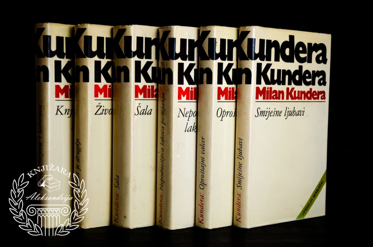 MILAN KUNDERA Komplet 1 - 6