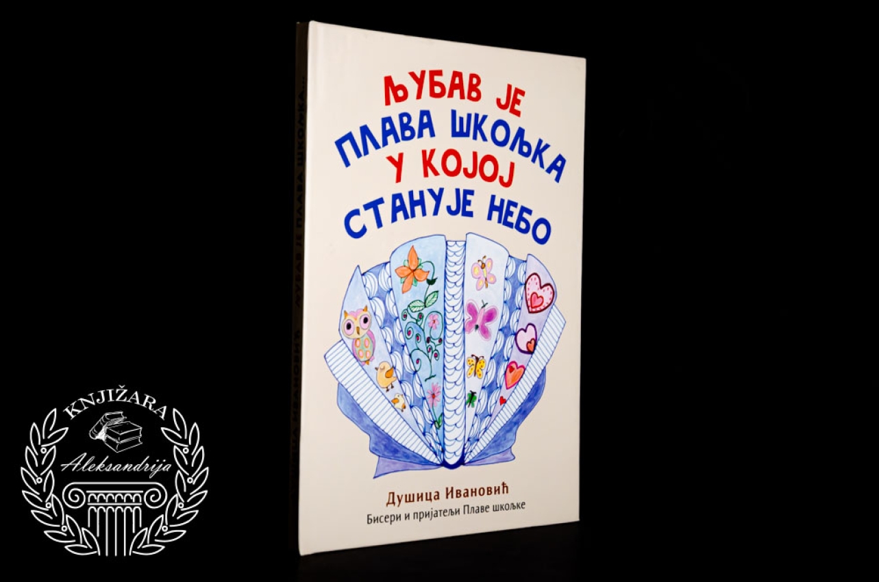 LJUBAV JE PLAVA ŠKOLJKA U KOJOJ STANUJE NEBO - Dušica Ivanović