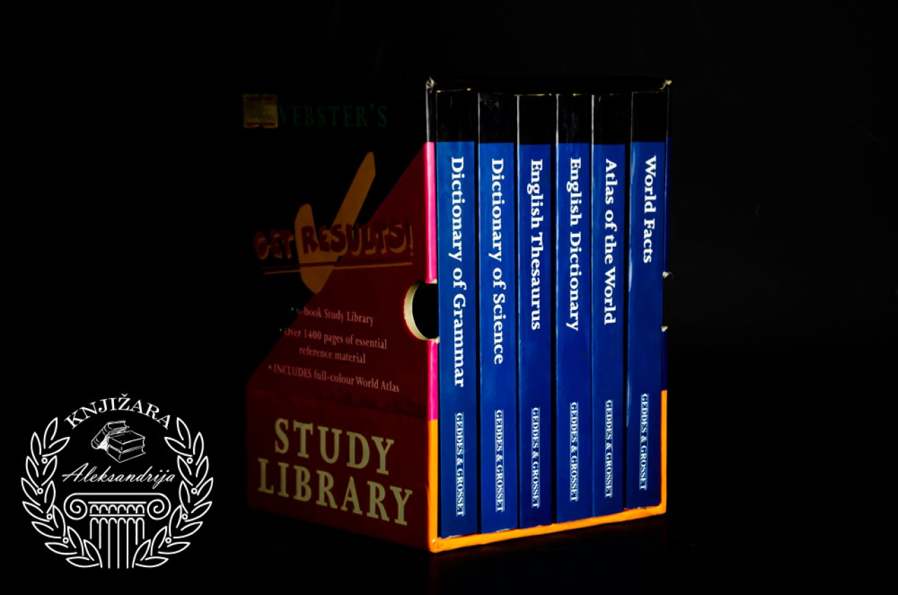 WEBSTER S STUDY LIBRARY BOXED SET OF 6 BOOKS