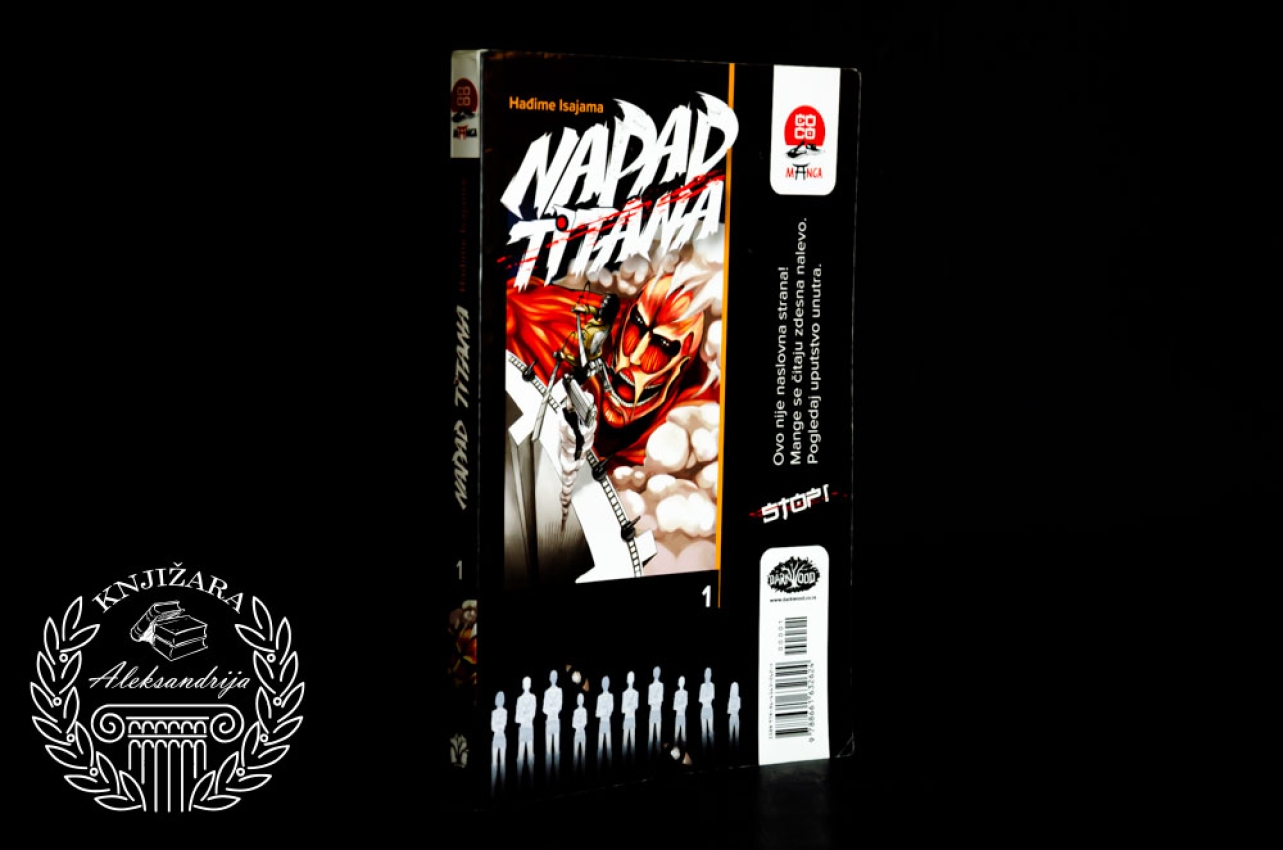 NAPAD TITANA 1 - Hađime Isajama