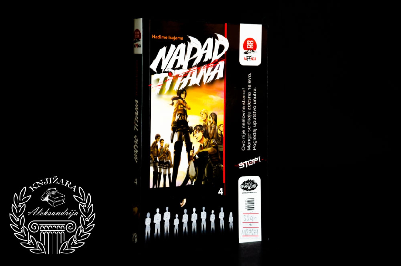 NAPAD TITANA 4 - Hađime Isajama