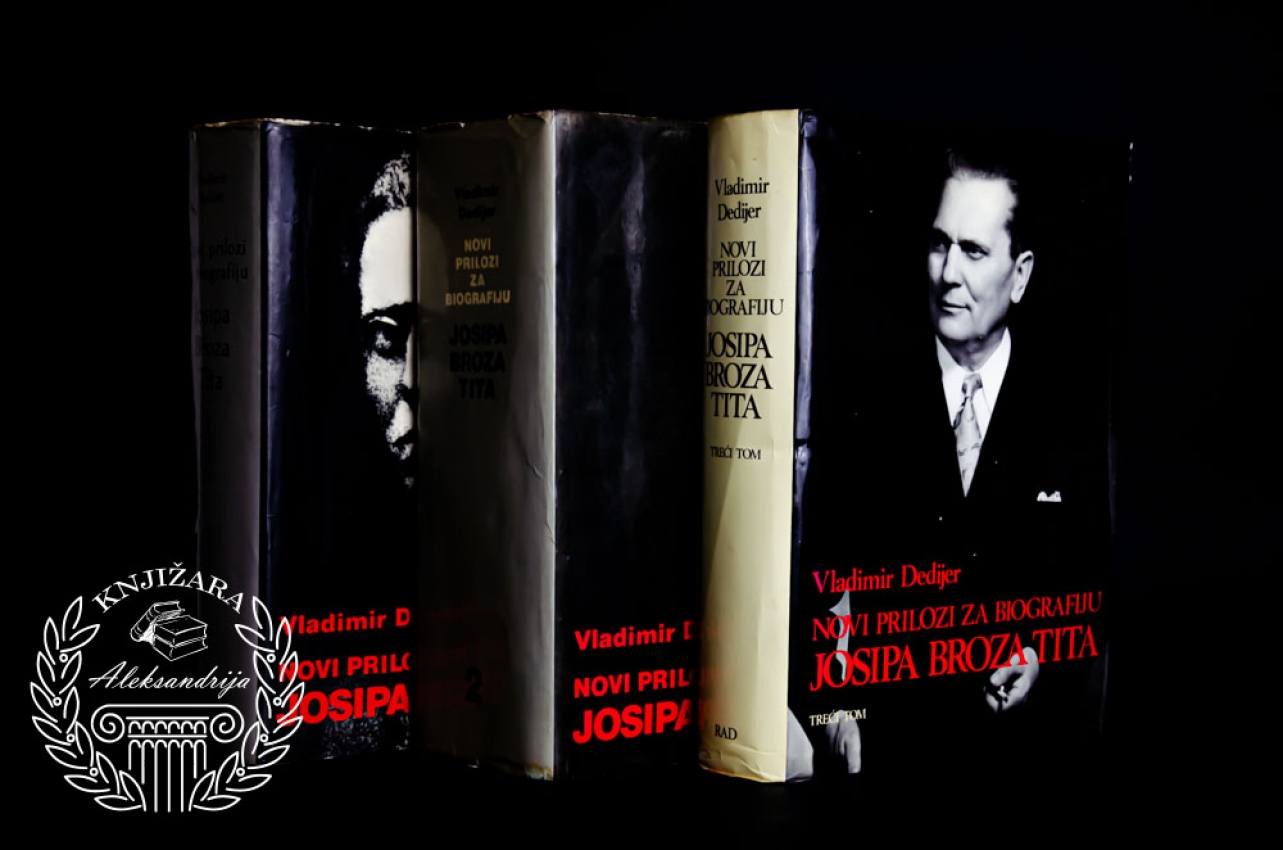 NOVI PRILOZI ZA BIOGRAFIJU JOSIPA BROZA TITA 1 - 3 - Vladimir Dedijer 